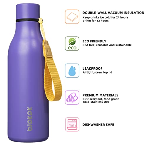 18oz Insulated Water Bottle