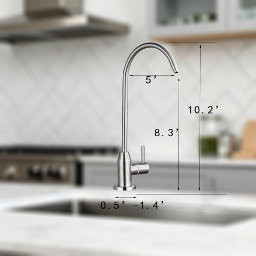 Stainless Steel Brushed Filter Faucet