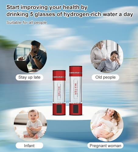 4000 5000PPB Hydrogen Water Bottle Generator