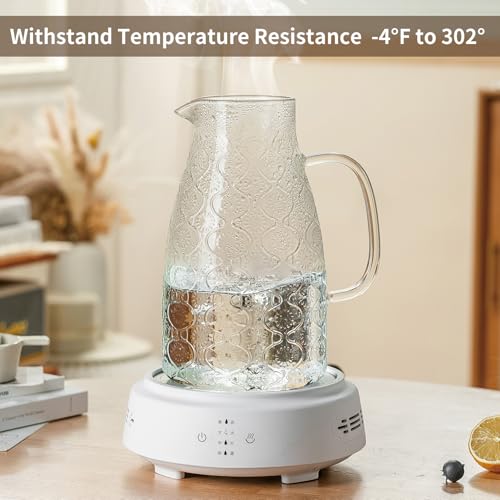 Glass Pitcher with Lid (68 Count)
