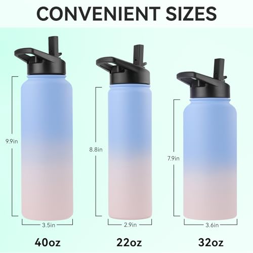 Insulated Water Bottle (8 Count)
