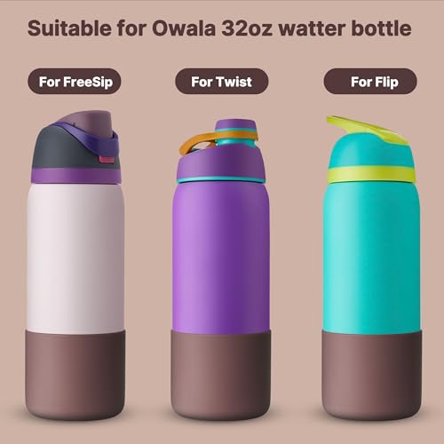 Silicone Water Bottle Boot for Owala 32 oz