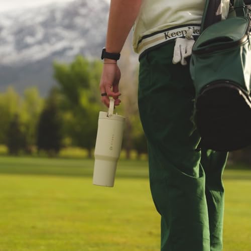 Sport Stainless Steel Tumbler with Straw