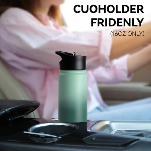 16 oz Insulated Water Bottle for School