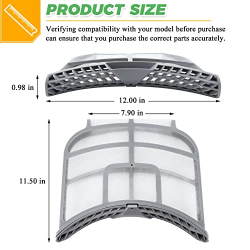 UPGRADED ADQ73373201 Lint Filter Assembly