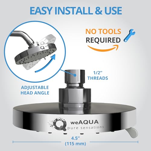 Shower Head High Pressure 2 PACK