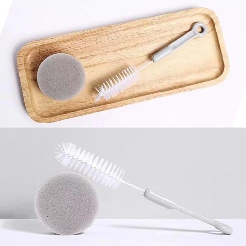 3 PCS Cat Water Fountain Cleaning Set Professional Brushes & Sponge