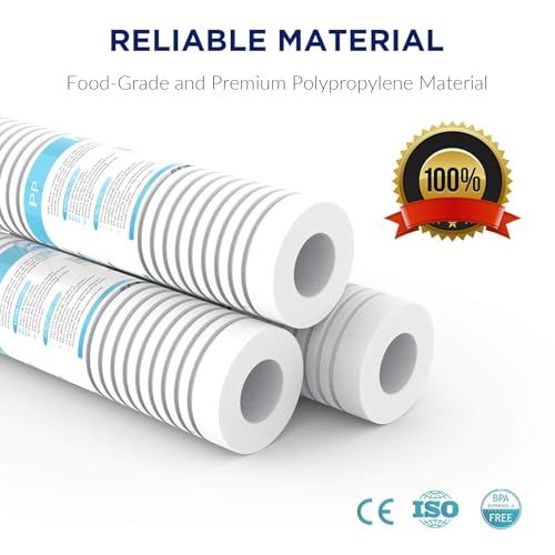 Grooved Sediment Water Filter Cartridge (6 Count)