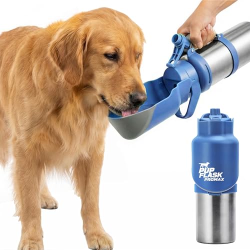 PupFlask Pro Portable Insulated Dog Water Bottle (50 Fl Oz)