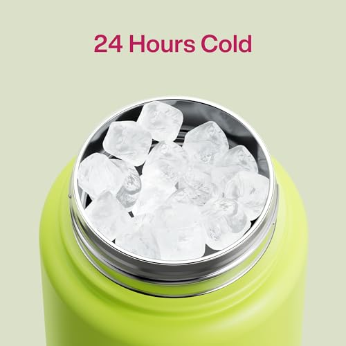 Insulated Water Bottle with Straw Stainless Steel Water Bottle