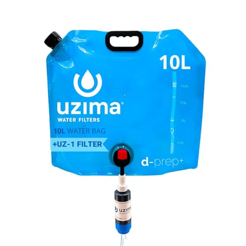 D Prep Plus 10L Gravity Water Bag & Bladder with UZ