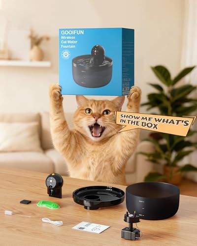 Battery Operated Cat Water Fountain