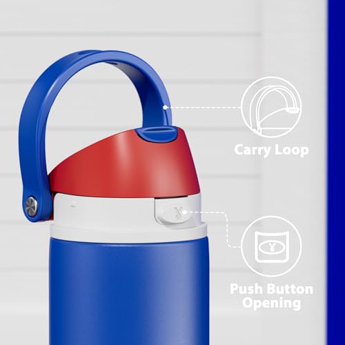 24 oz Insulated Water Bottle for Men