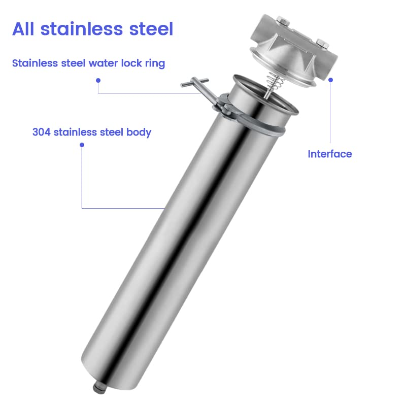 304 Stainless Steel Filter Housing for Filter Cartridge