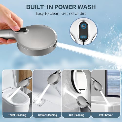 Filtered Shower Head with Handheld