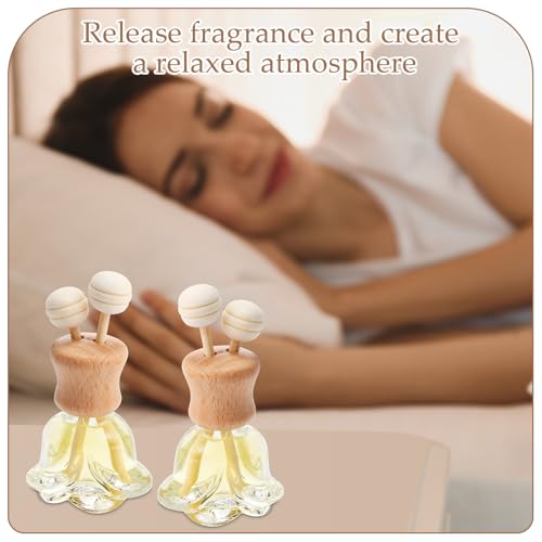30 Pack Car Air Freshener Diffuser Bottles with Vent Clip (30 Count)