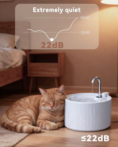 Ceramic Cat Water Fountain