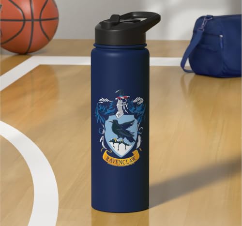 Ravenclaw House Crest Stainless Steel Insulated Water Bottle