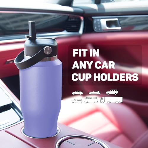 40oz Insulated Water Bottle Keep Cold 24h&Hot 12h