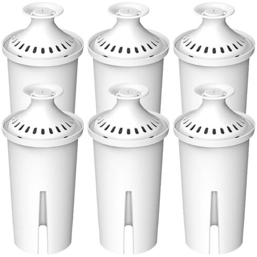 Water Filter Replacement for Brita® Pitchers & Dispensers (6 Count)