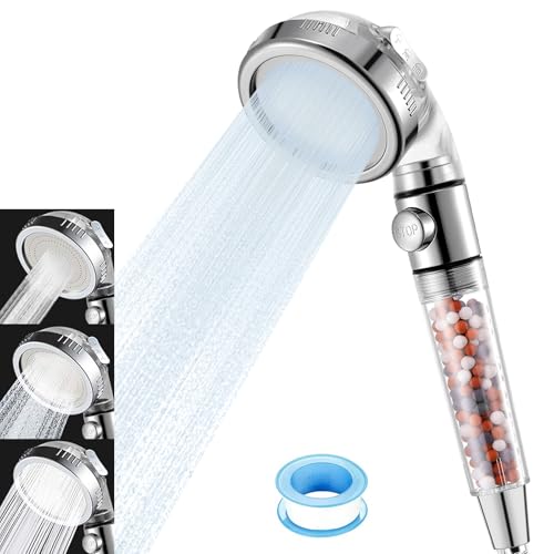 High Pressure Handheld Shower Head with Filter