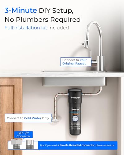 10UA Under Sink Water Filter System with 2 Filters (2 Count)