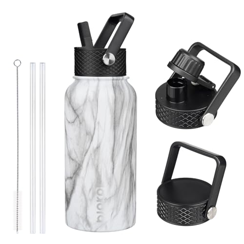 27oz Insulated Water Bottle with Straw Lid