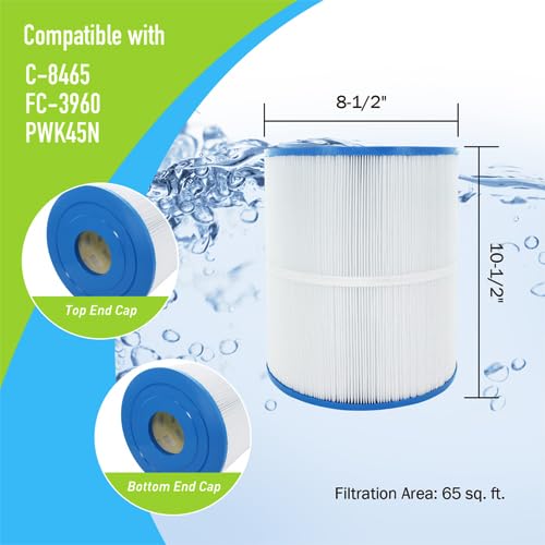 C 8465 Spa Filter Cartridge Replacement Compatible with Watkins 31114