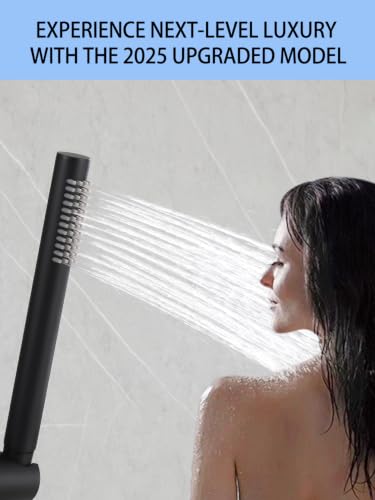 Shower Slide Bar Handheld Shower Head with Hose