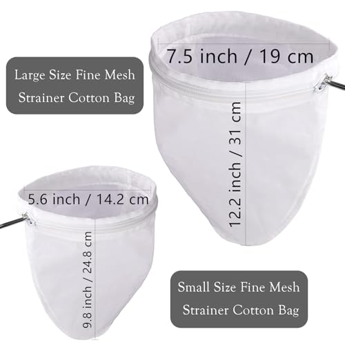 Ultra Fine Mesh Strainer Bags (4 Count)