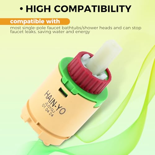 HJ-40(JL01GJ) 40mm Shower Cartridge Replacement for Most Brands Tub Valve