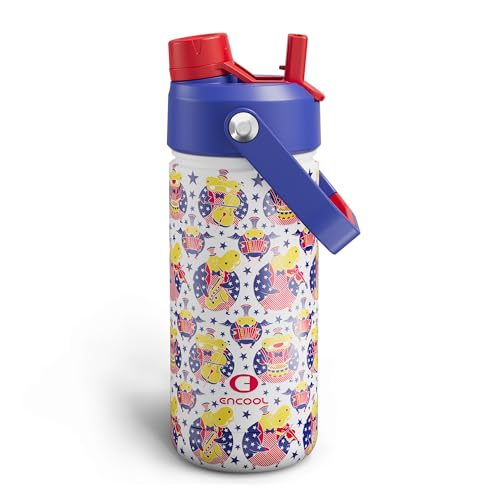 Kids Insualated Water Bottle with Straw