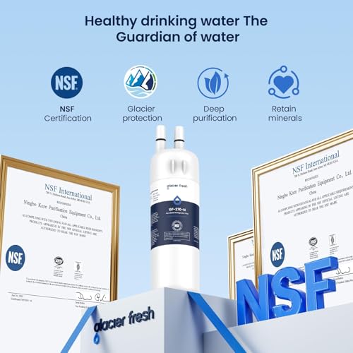 EDR1RXD1 Water Filter Compatible with W10295370A (4 Count)