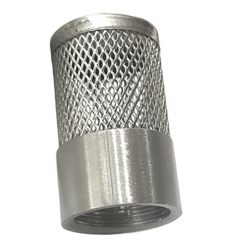 1 2" 304 stainless steel filter head with internal thread diameter of 20mm connected to 1