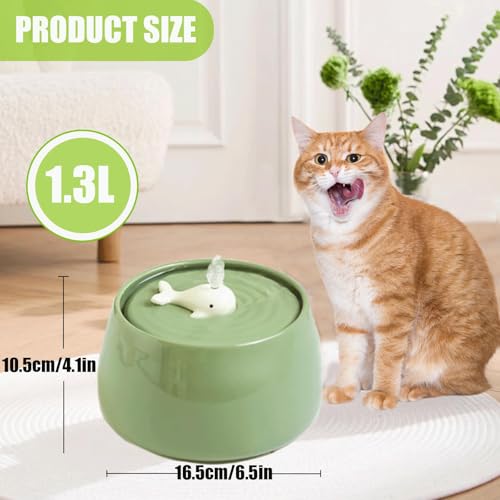 Ceramic Cat Water Fountain