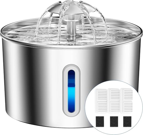 Cat Water Fountain Stainless Steel