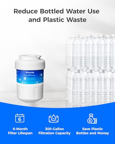 WD F13 Refrigerator Water Filter Replacement for GE® MWF® (3 Count)