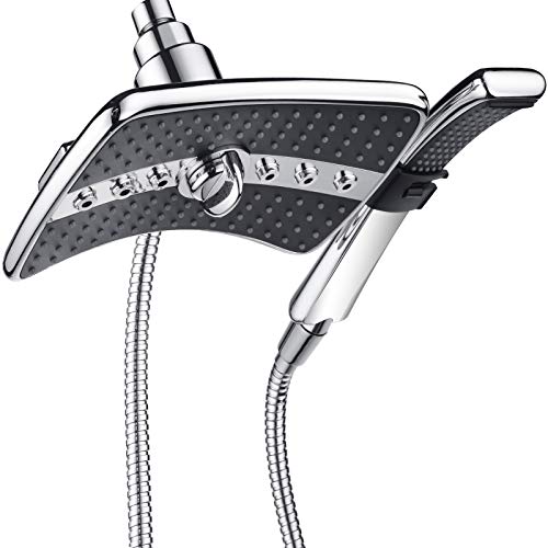 High Pressure Dual Shower Head Combo