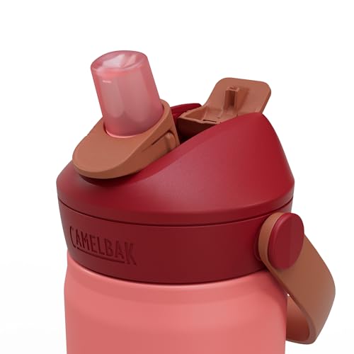 Thrive Flip Straw Kids Stainless Steel Bite Valve Water Bottle