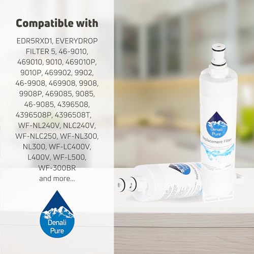 3 Pack Replacement for Maytag 8212652 Refrigerator Water Filter (3 Count)