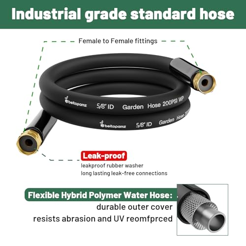 Short Garden Hose 1 ft x 5