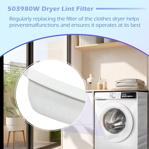 503980W Dryer Lint Filter Compatible with Speed Queen Amana Alliance