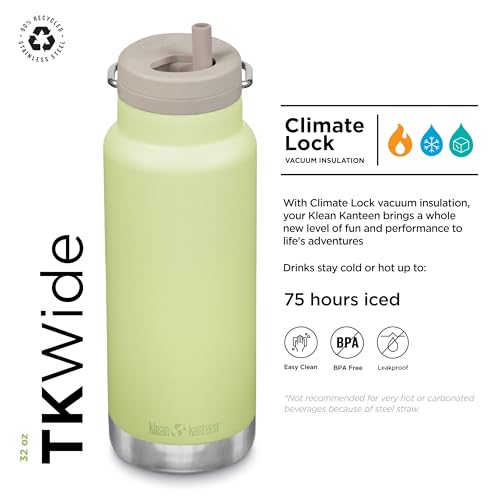 32oz TKWide Insulated Water Bottle with Twist Cap