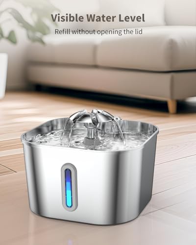 Stainless Steel Cat Water Fountain
