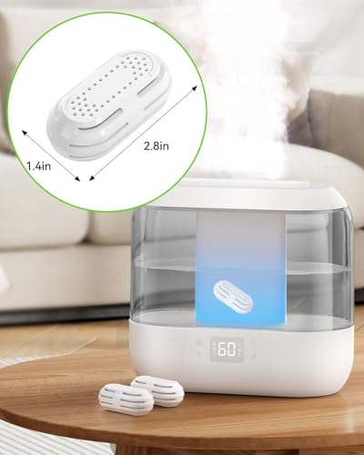 8 Pack Demineralization Cartridge Compatible with All LEVOIT Top Fill Humidifiers (8 Count)