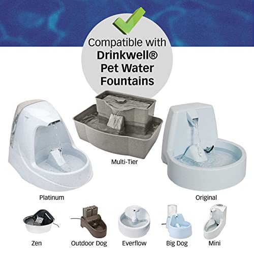 Premium Charcoal Filters for PetSafe Drinkwell Fountains (10 Count)