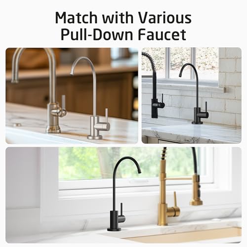 NSF Certified All Metal Drinking RO Water Faucet for Kitchen Sink