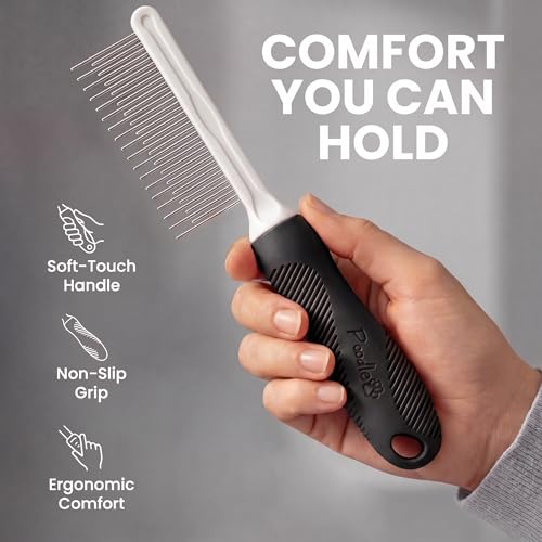 Poodle Pet Dog Combs for Grooming Matting