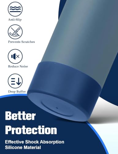 2PCS Silicone Boot for Owala FreeSip Water Bottle 40 oz (2 Count)