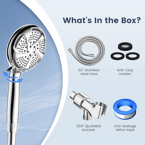 Filtered Shower Head with Handheld